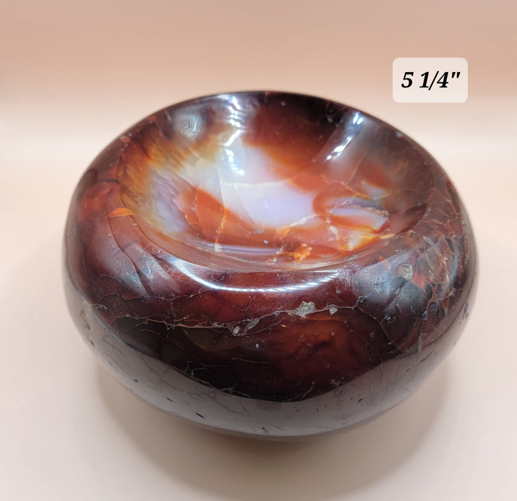 Stone Bowl - Carnelian